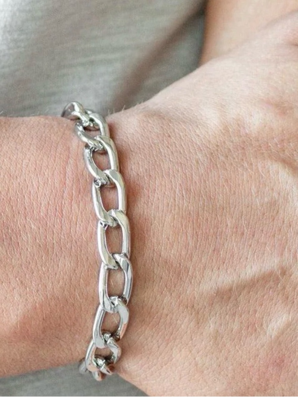 Goalpost Silver Urban Bracelet